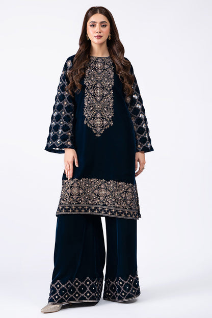Kayseria - 2 Piece Velvet Shirt & Shalwar