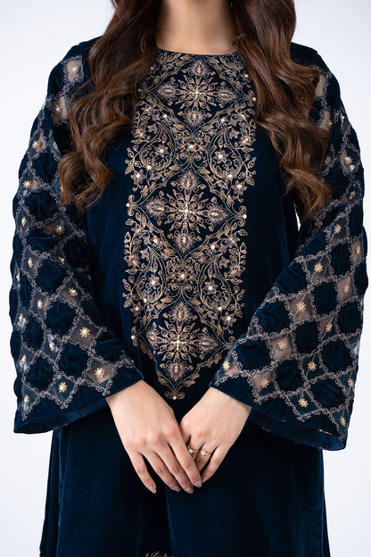 Kayseria - 2 Piece Velvet Shirt & Shalwar