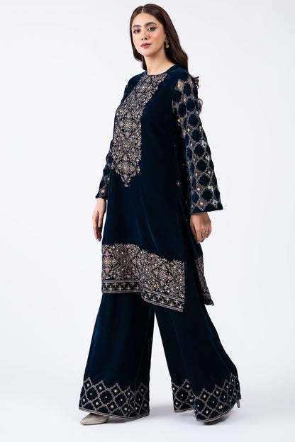 Kayseria - 2 Piece Velvet Shirt & Shalwar