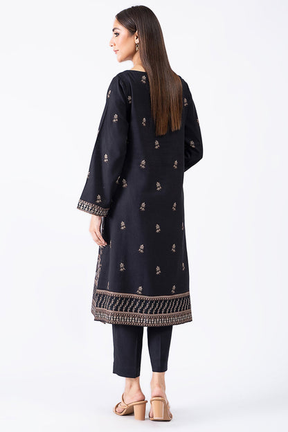 Kayseria - 2 Piece Dotted Khaddar Shirt & Shalwar