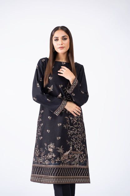 Kayseria - 2 Piece Dotted Khaddar Shirt & Shalwar