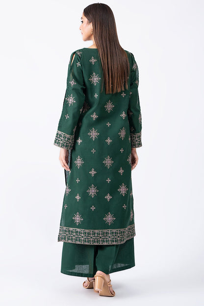 Kayseria - 2 Piece Dotted Khaddar Shirt & Shalwar