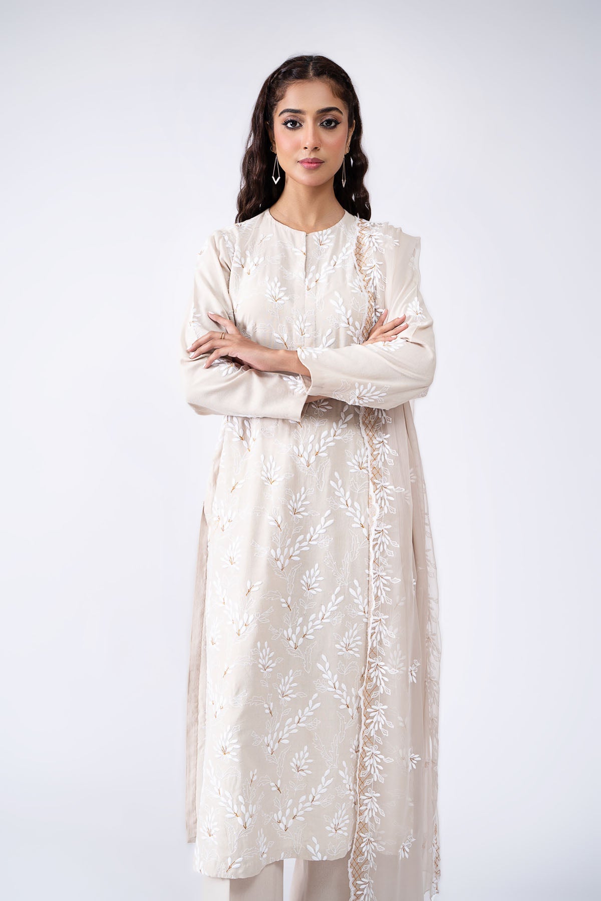 Kayseria - 3 Piece Viscose Karandi Suit