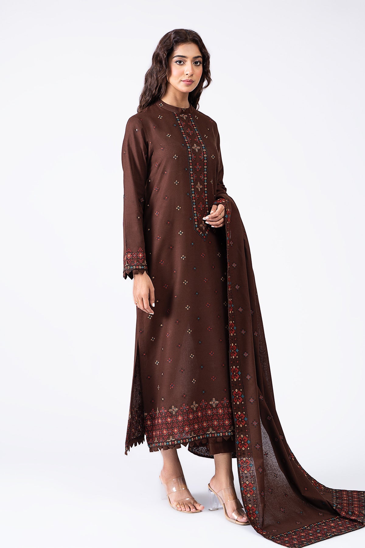 Kayseria - 3 Piece Khaddar Suit