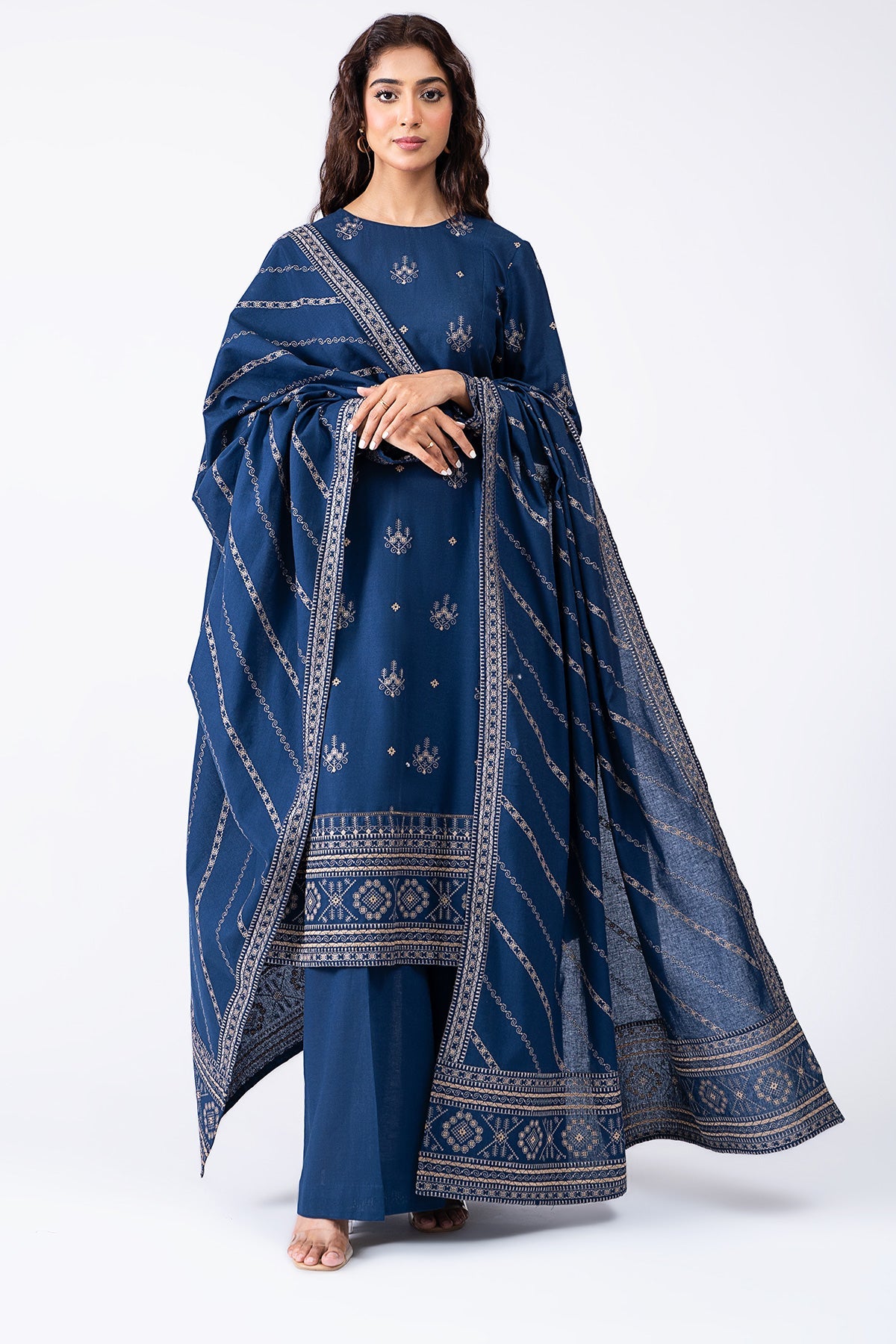 Kayseria - 3 Piece Khaddar Suit