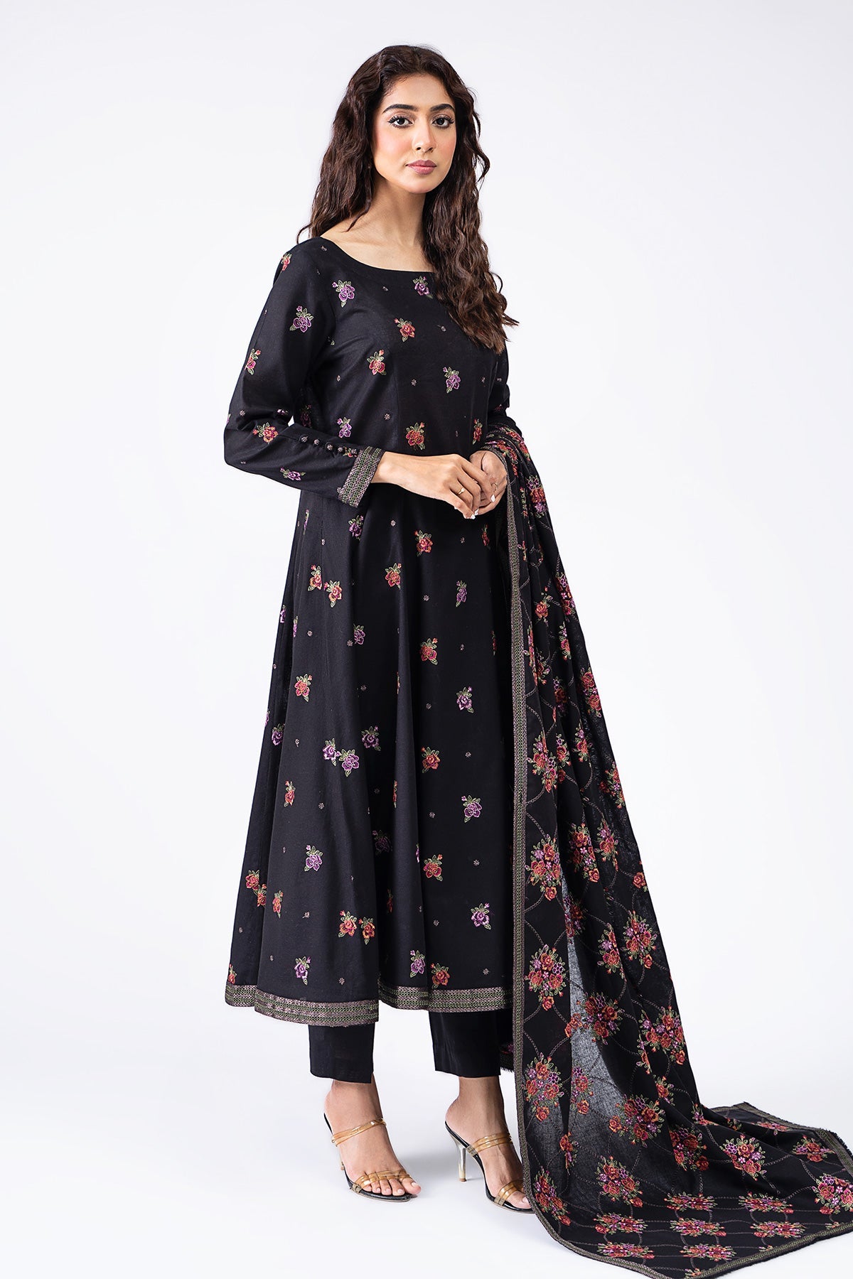 Kayseria - 3 Piece Khaddar Suit