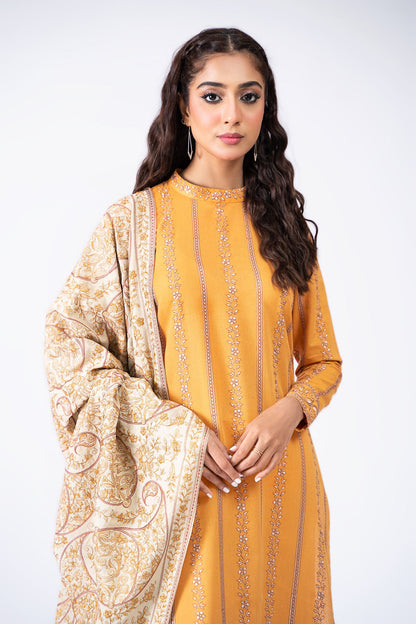 Kayseria - 3 Piece Viscose Karandi Suit