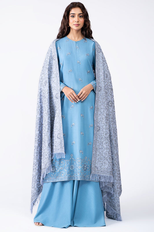 Kayseria - 3 Piece Viscose Karandi Suit