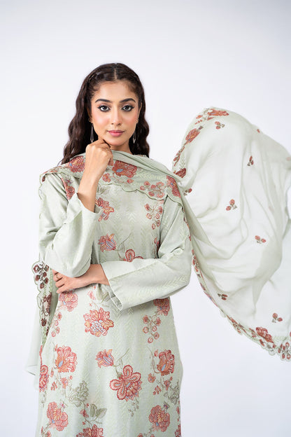 Kayseria - 3 Piece Viscose Karandi Suit