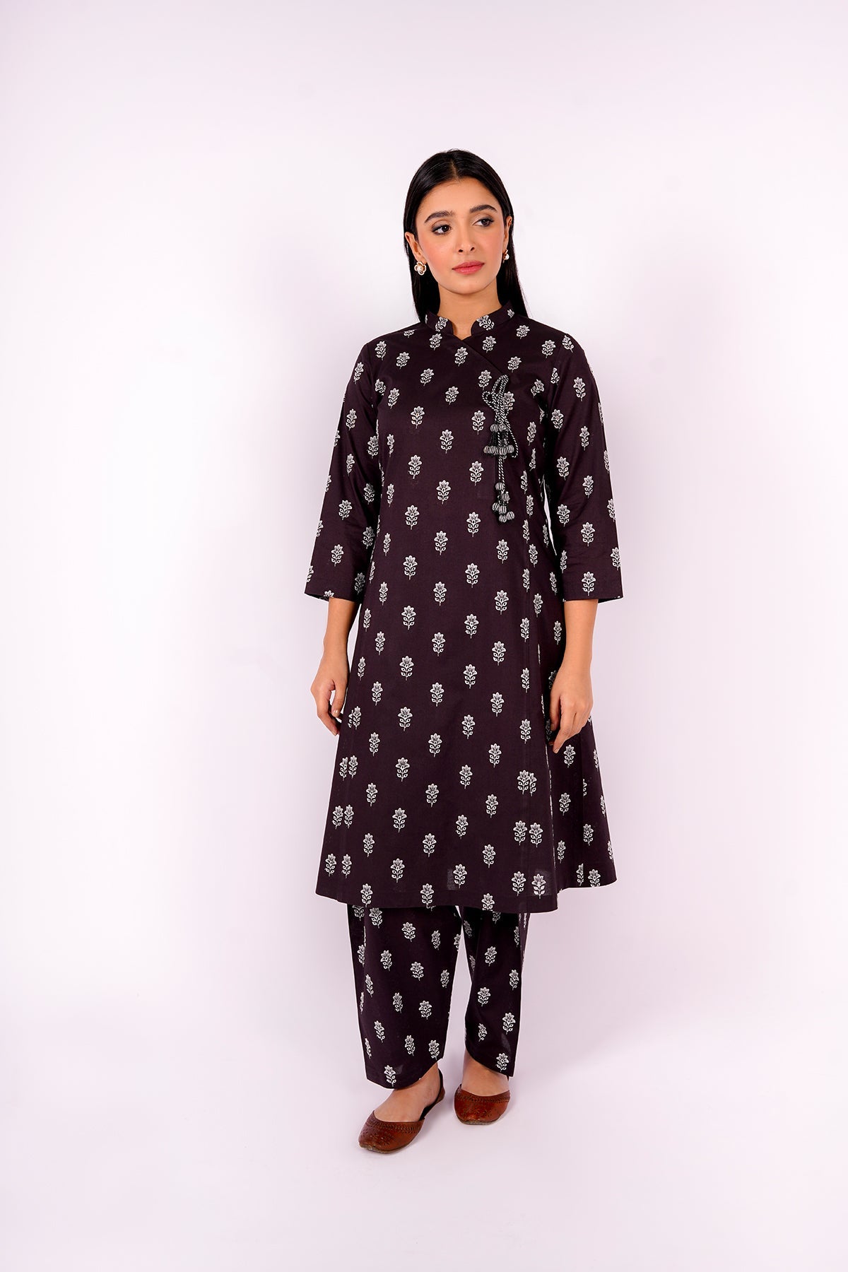 Kayseria - 1 Piece Malmal Shalwar