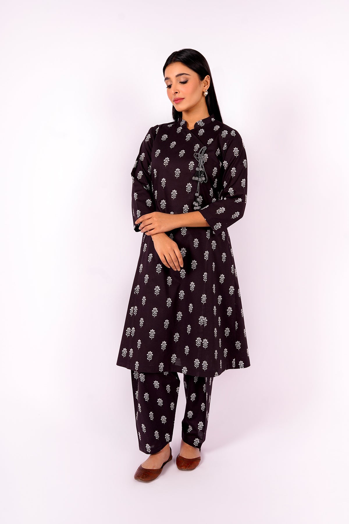 Kayseria - 1 Piece Malmal Shalwar