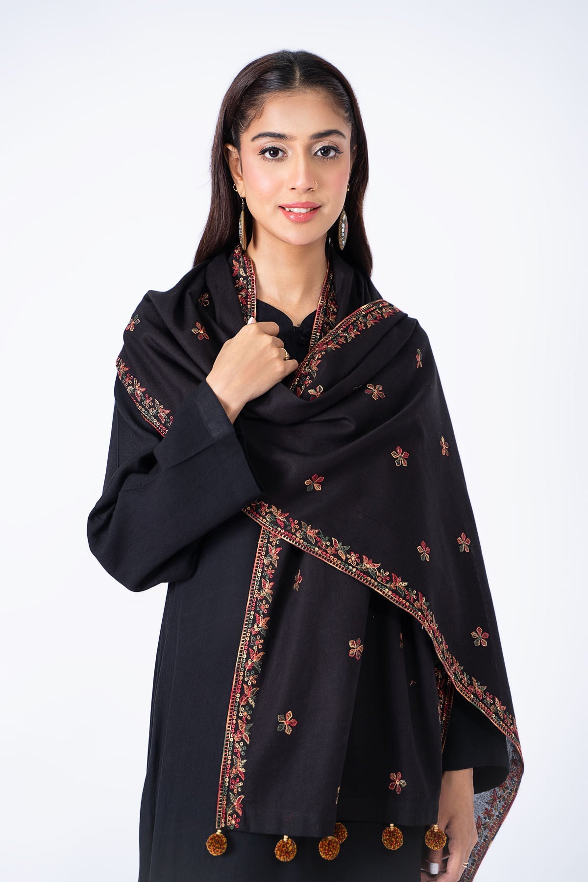 Kayseria - 1 Piece Khaddar Stoler
