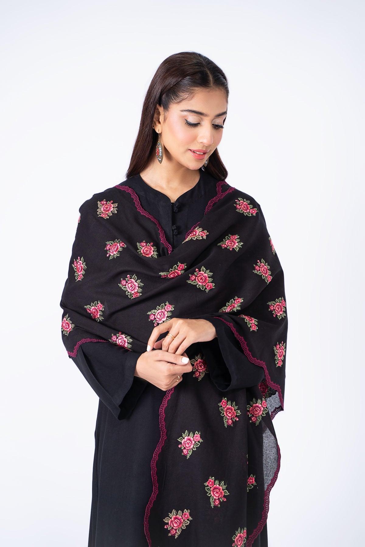 Kayseria - 1 Piece Khaddar Stoler