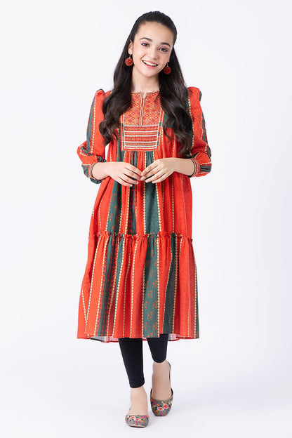 Kayseria - 1 Piece  Khaddar Frock