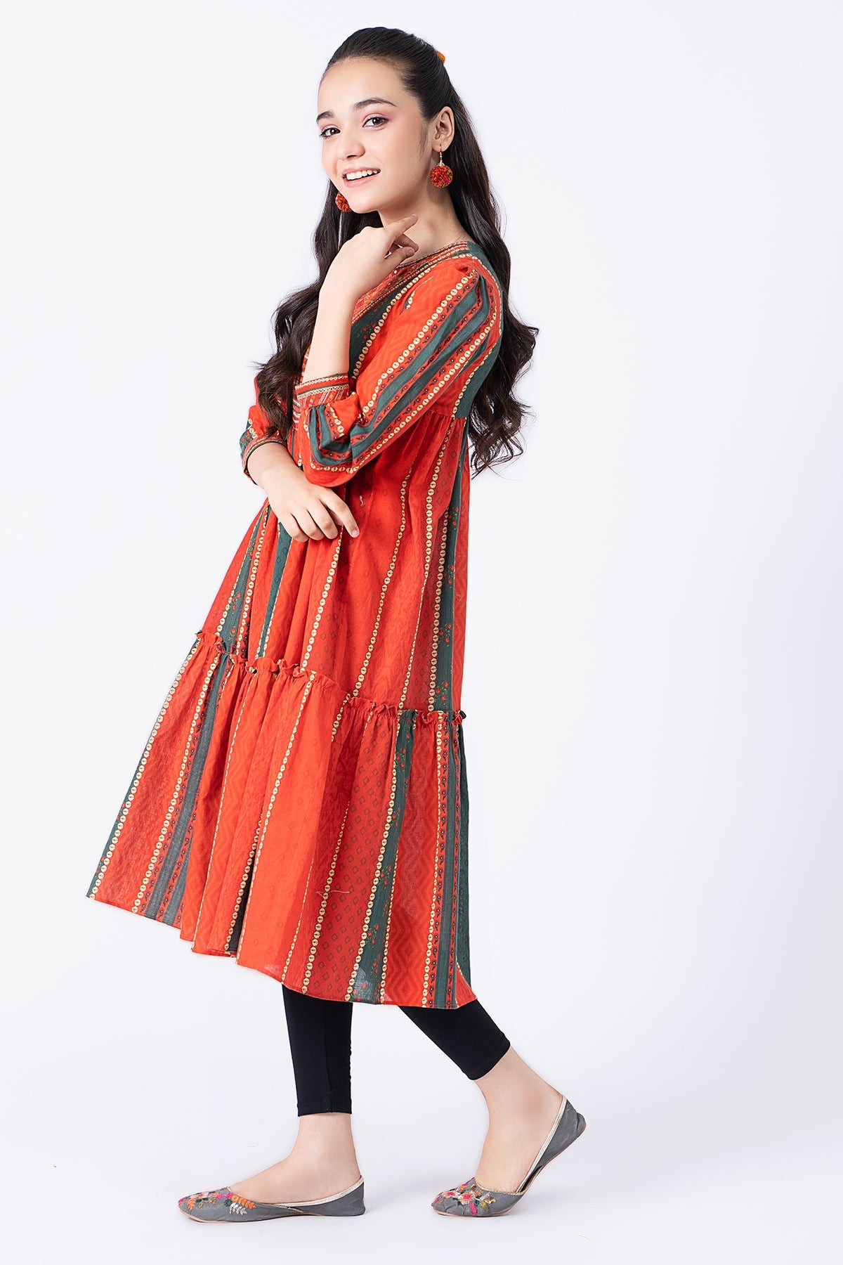 Kayseria - 1 Piece  Khaddar Frock