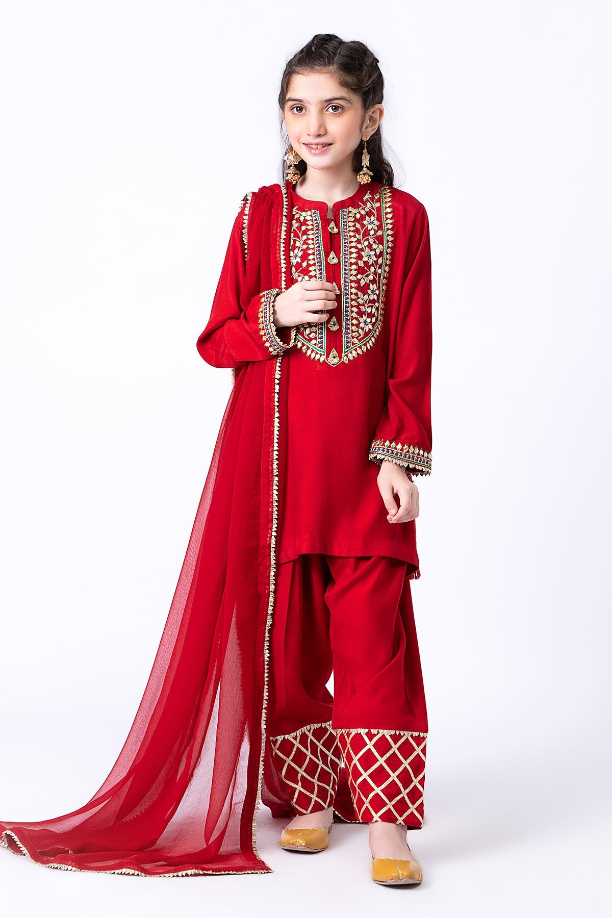 Kayseria - 3 Piece Cotton Silk Suit