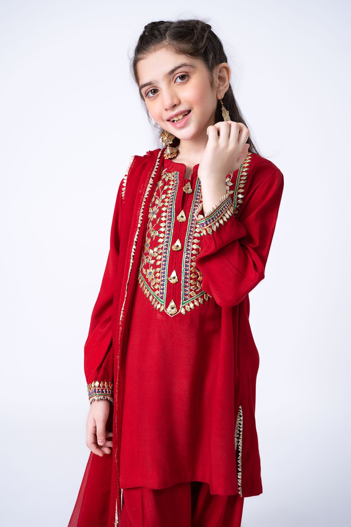 Kayseria - 3 Piece Cotton Silk Suit