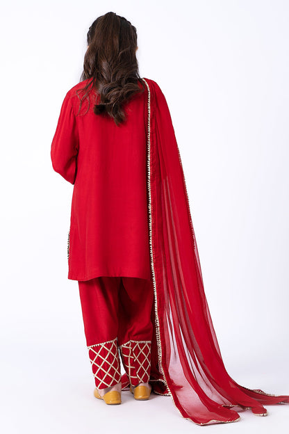 Kayseria - 3 Piece Cotton Silk Suit