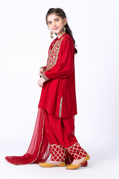 Kayseria - 3 Piece Cotton Silk Suit