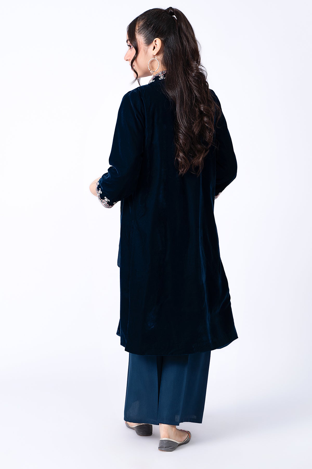 Kayseria - 3 Piece Velvet Suit