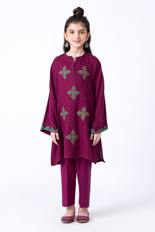 Kayseria - 2 Piece Khaddar Shirt & Shalwar