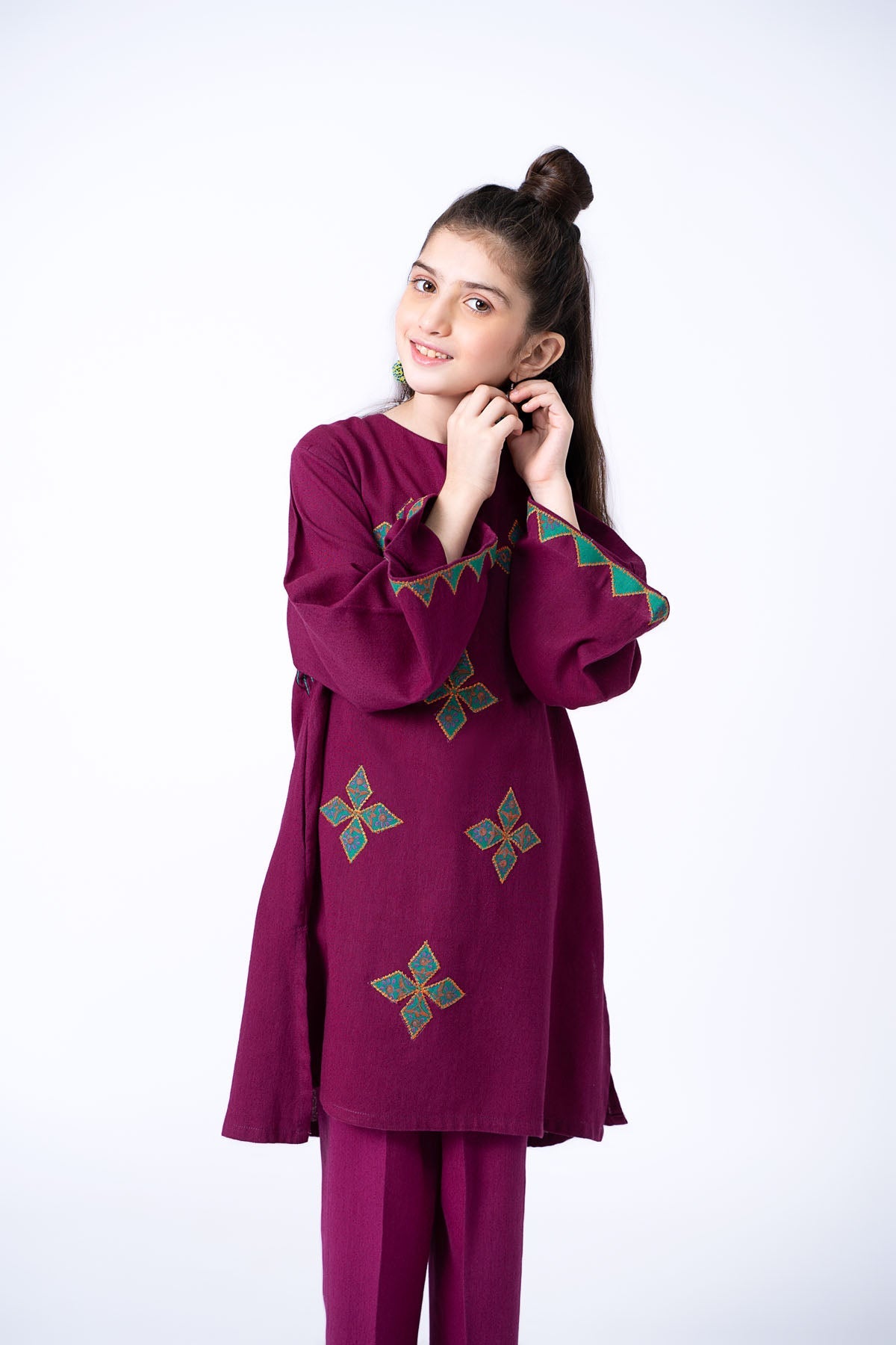 Kayseria - 2 Piece Khaddar Shirt & Shalwar