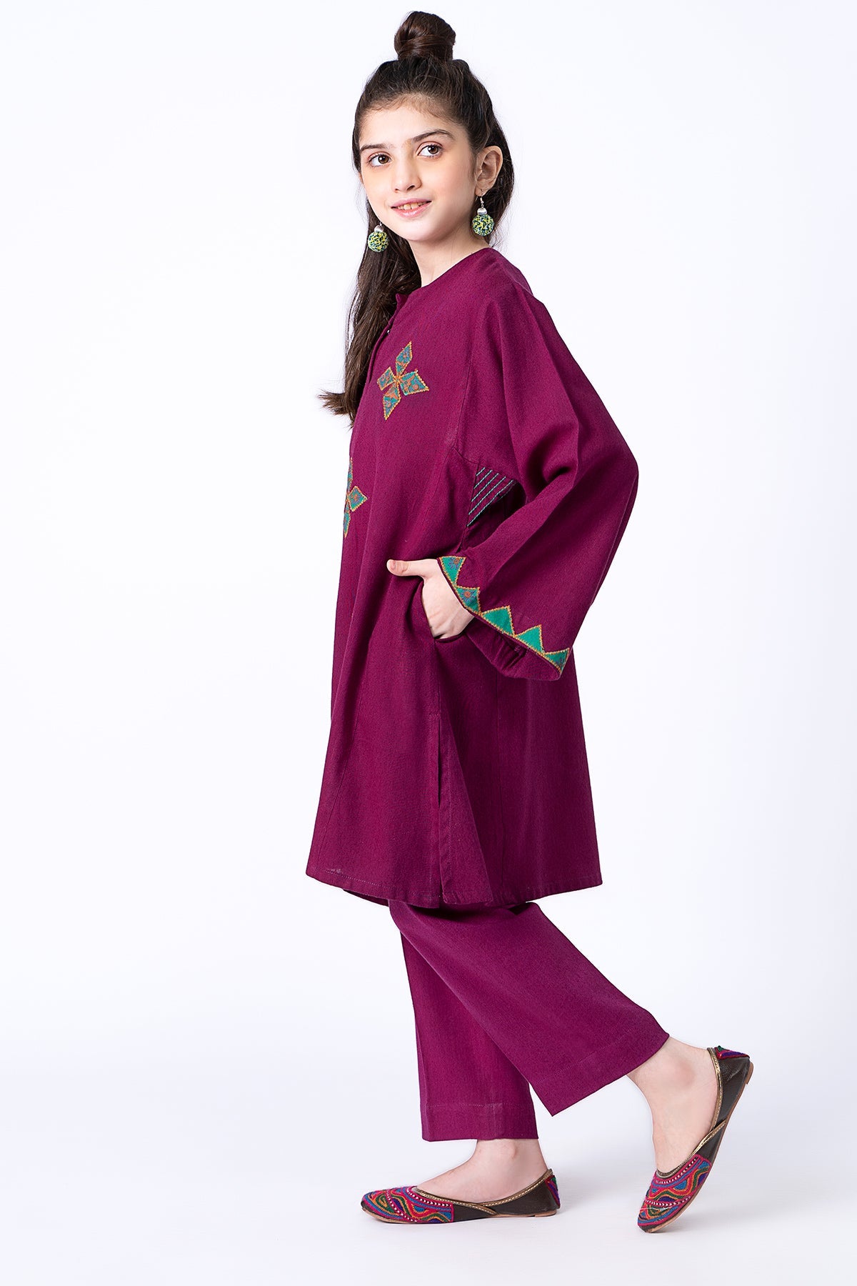 Kayseria - 2 Piece Khaddar Shirt & Shalwar