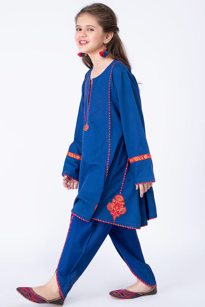 Kayseria - 2 Piece Khaddar Shirt & Shalwar