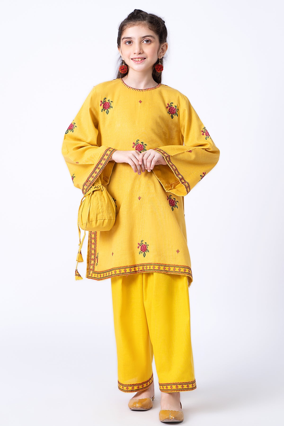 Kayseria - 2 Piece Khaddar Shirt & Shalwar