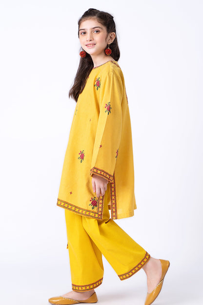 Kayseria - 2 Piece Khaddar Shirt & Shalwar