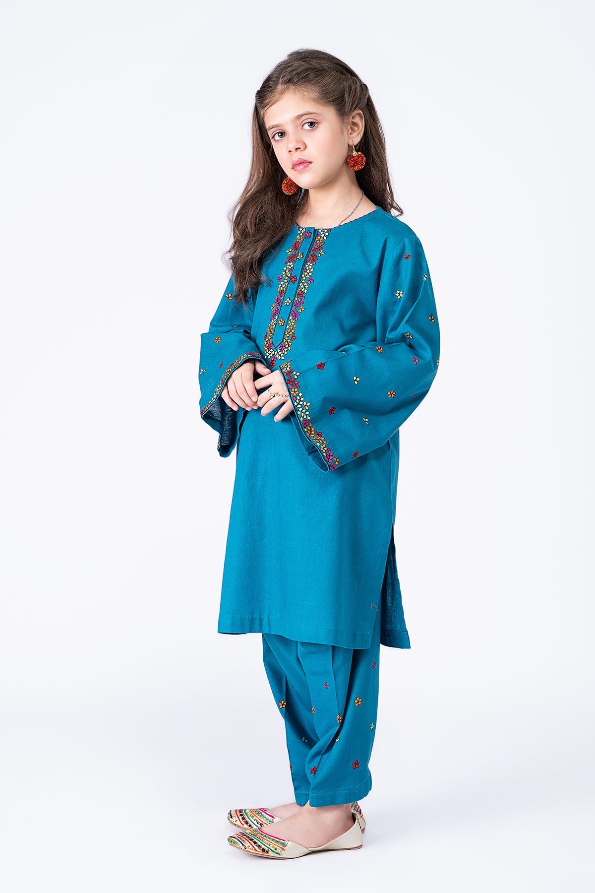 Kayseria - 2 Piece Khaddar Shirt & Shalwar