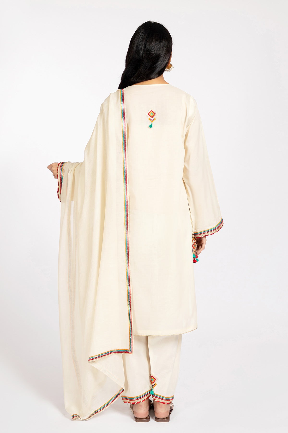 Kayseria - 3 Piece Cotton Lawn Suit