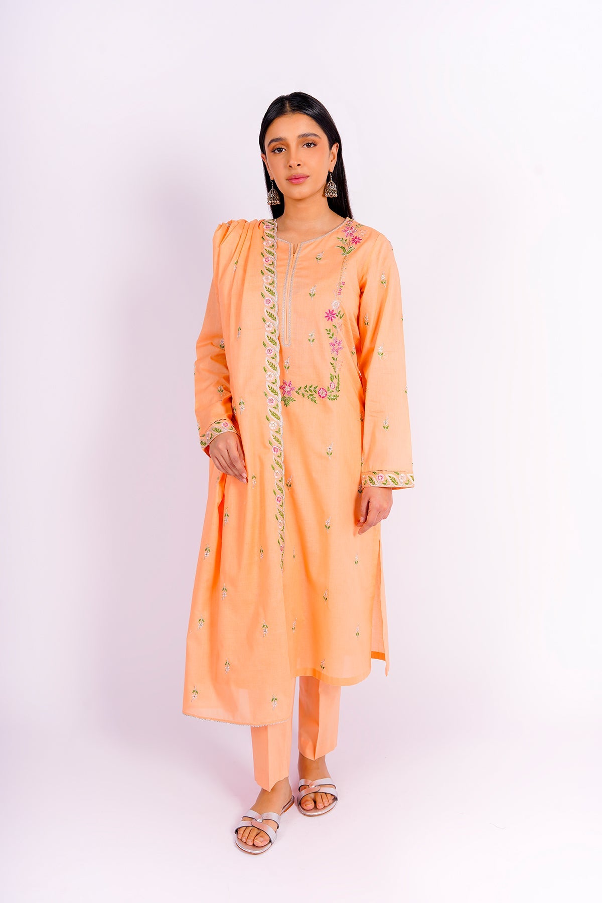 Kayseria - 3 Piece Cotton Lawn Suit