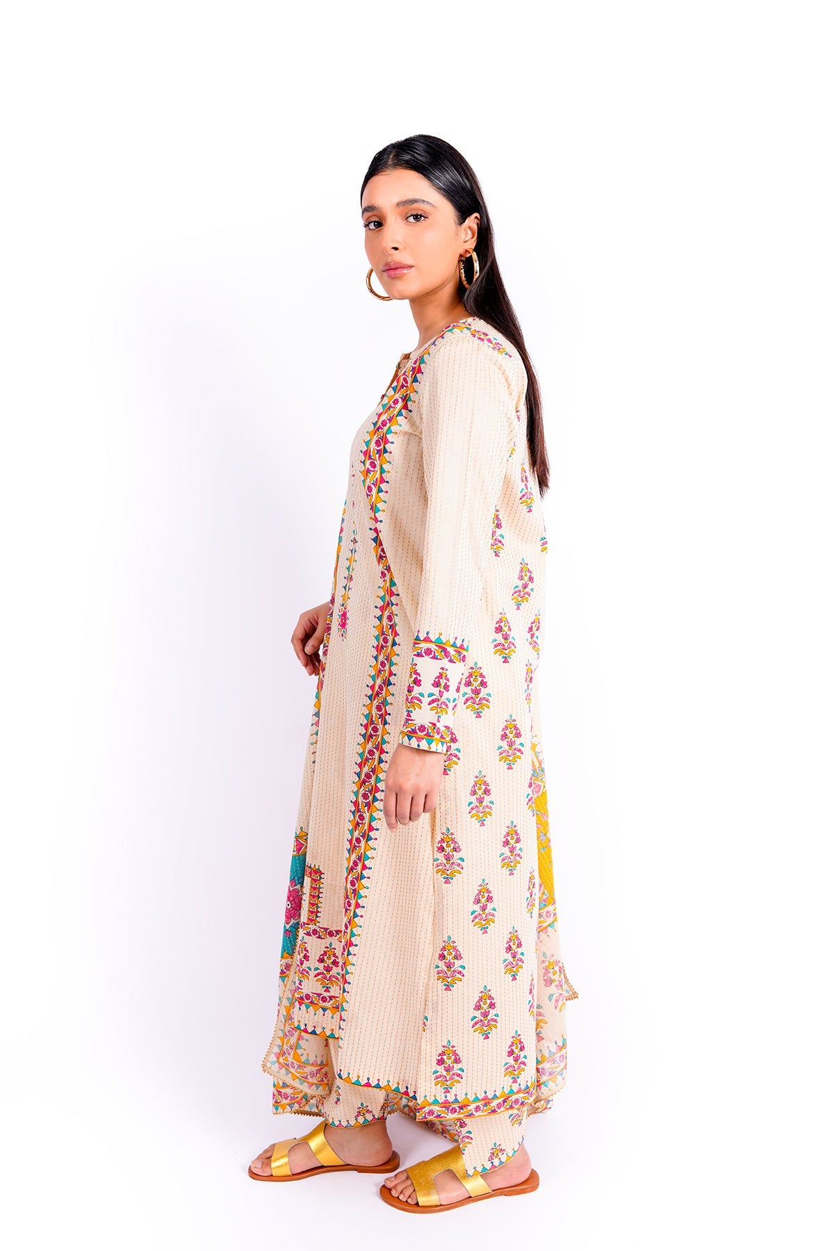 Kayseria - 3 Piece Cotton Lawn Suit