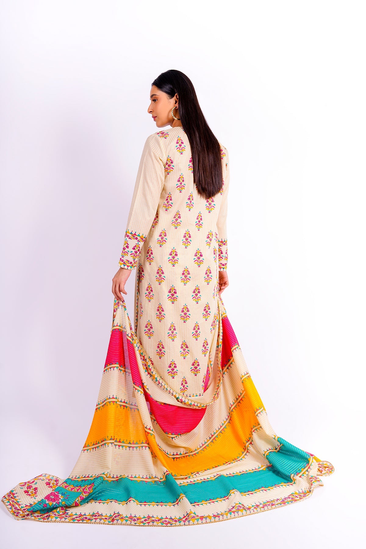Kayseria - 3 Piece Cotton Lawn Suit