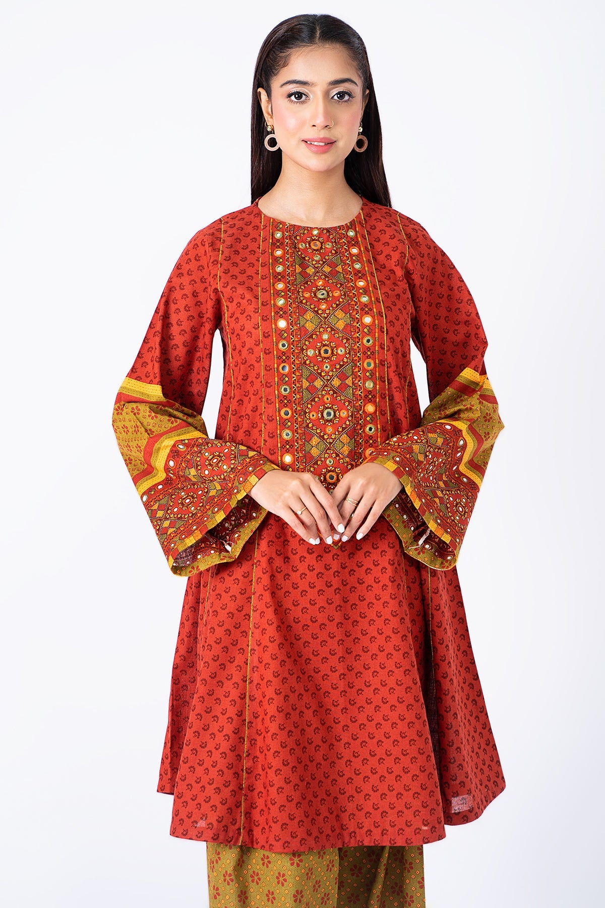 Kayseria - 2 Piece Khaddar Shirt & Shalwar