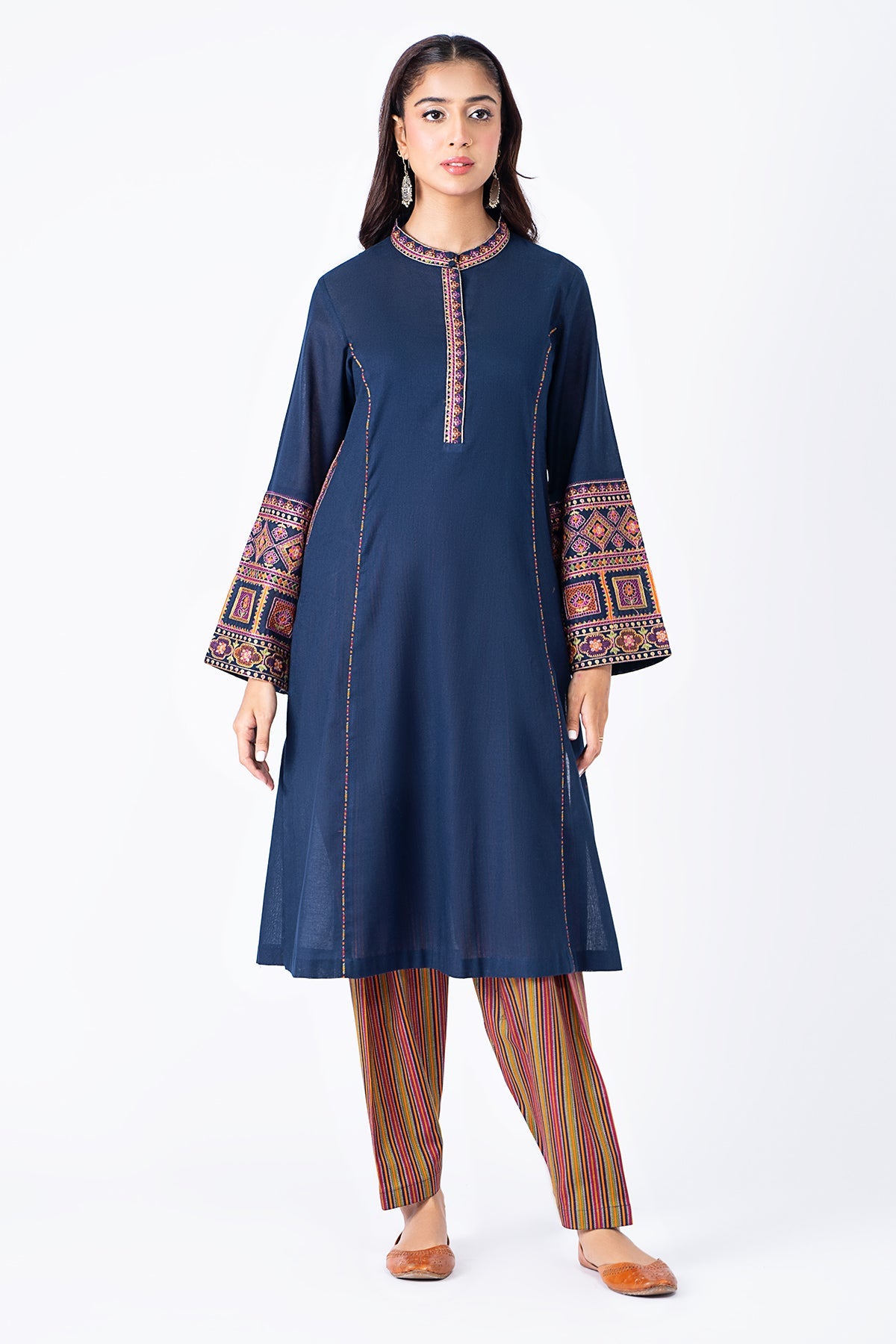 Kayseria - 2 Piece Khaddar Shirt & Shalwar