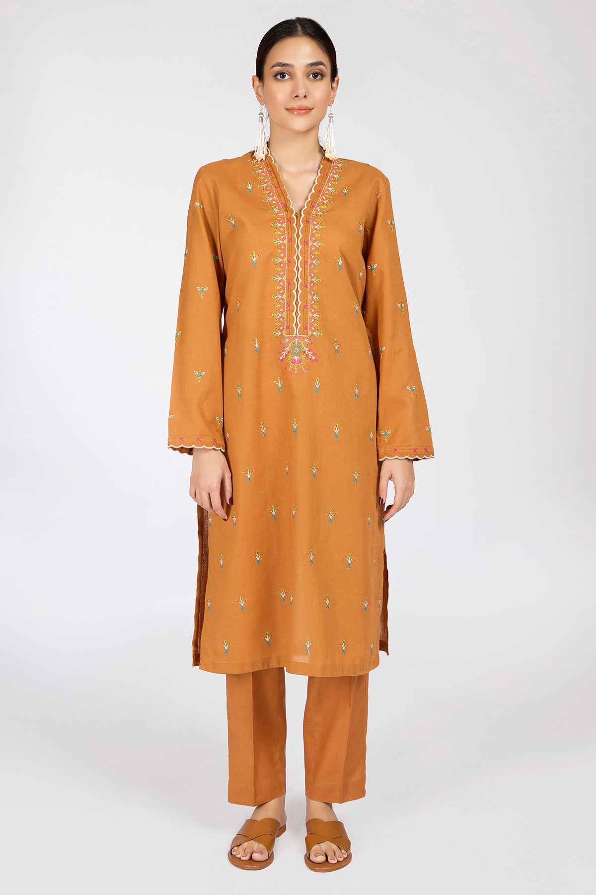 Kayseria - 2 Piece Khaddar Shirt & Trouser