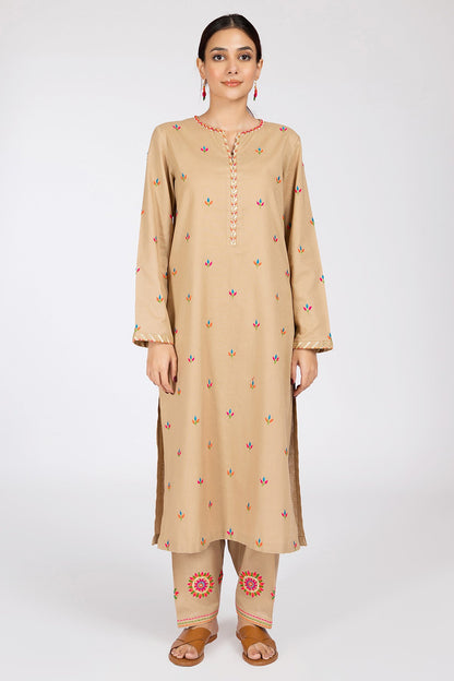 Kayseria - 2 Piece Khaddar Shirt & Shalwar