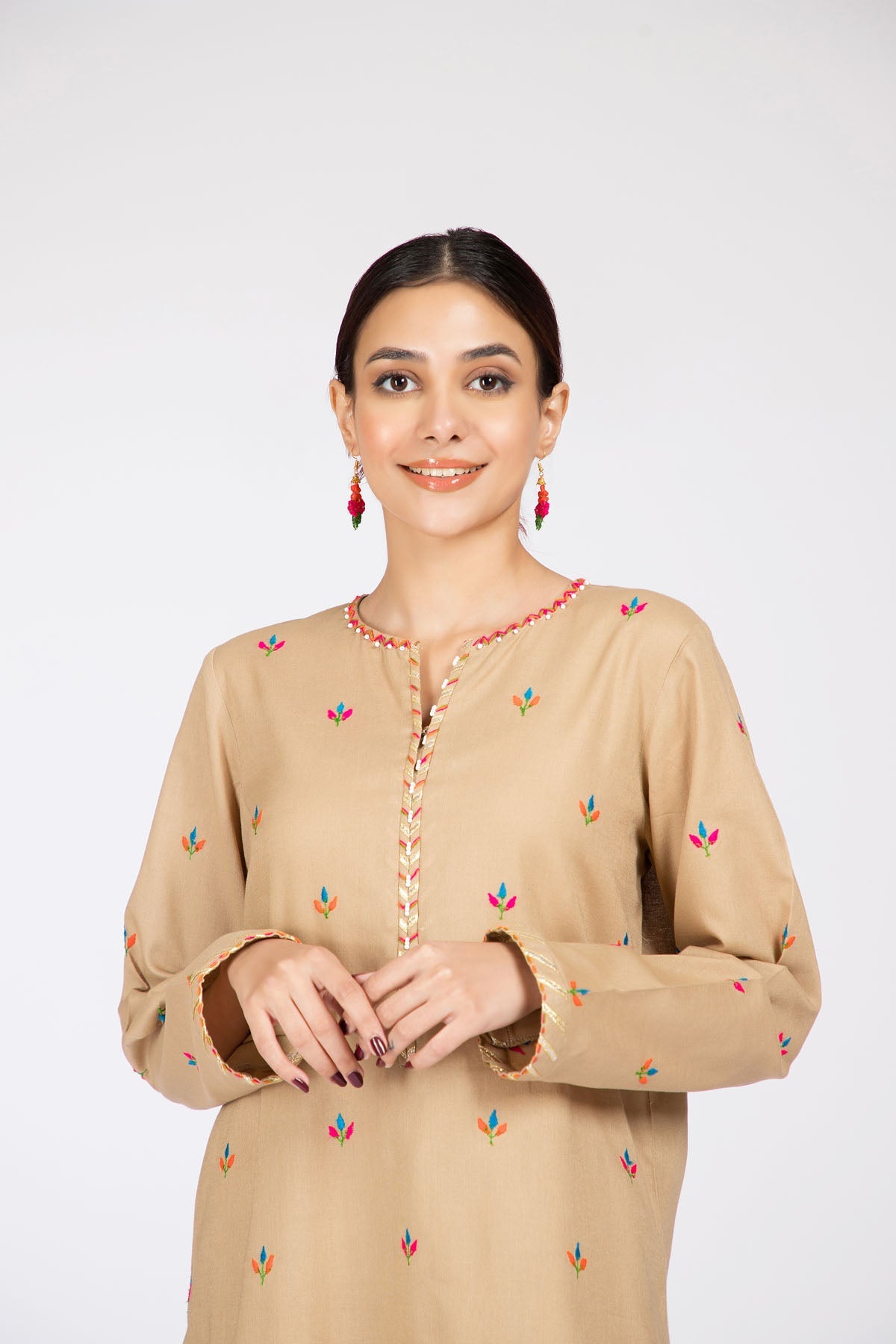 Kayseria - 2 Piece Khaddar Shirt & Shalwar