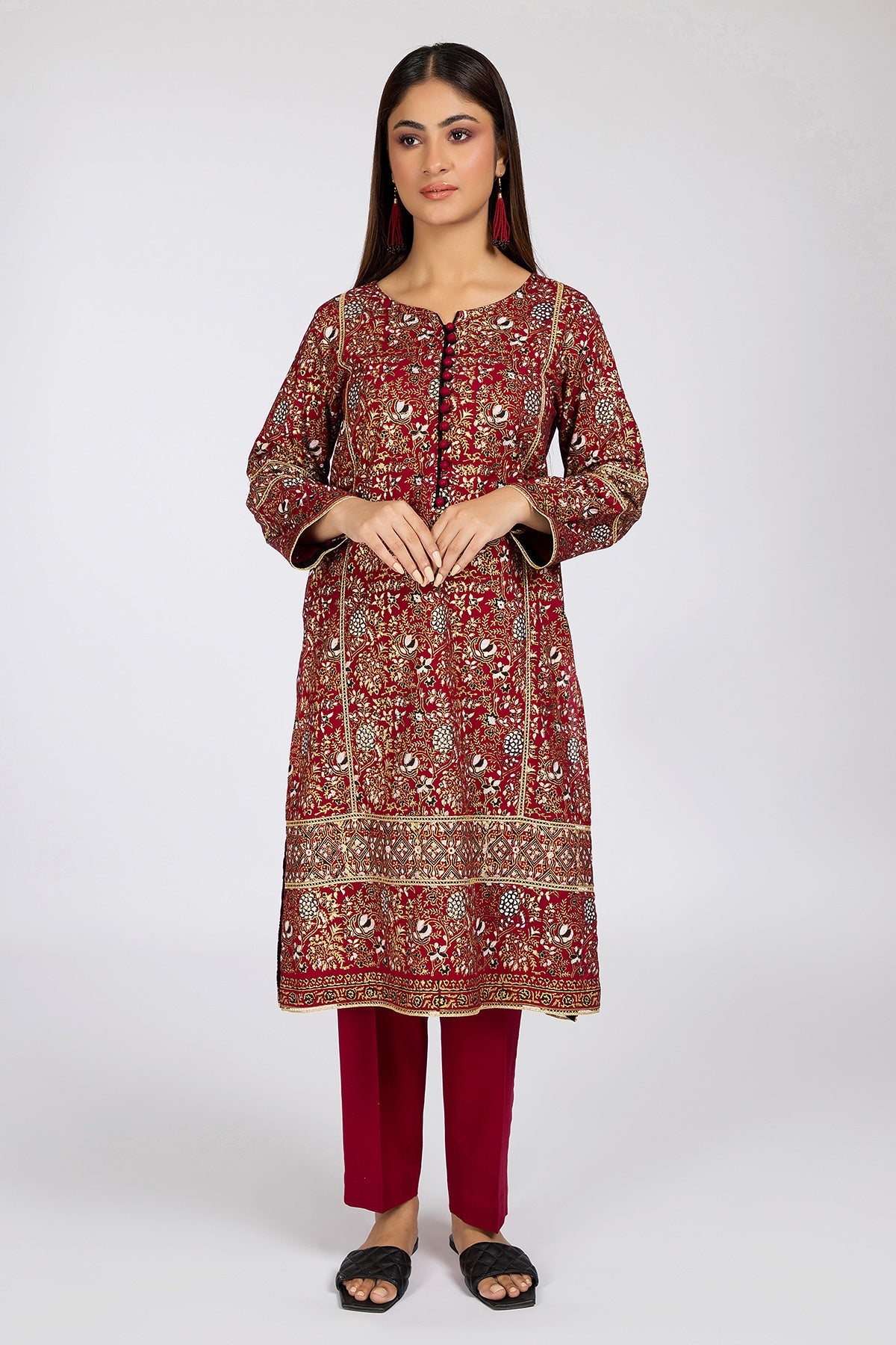 Kayseria - 2 Piece Khaddar Shirt & Trouser