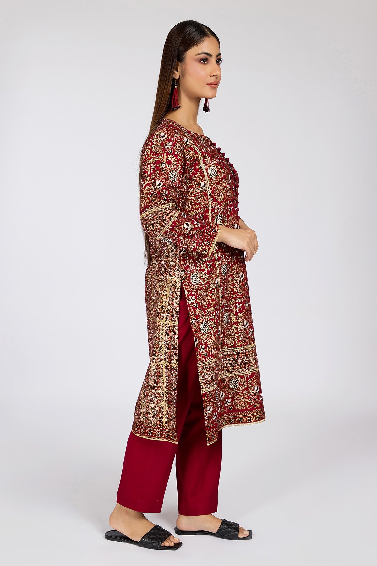 Kayseria - 2 Piece Khaddar Shirt & Trouser