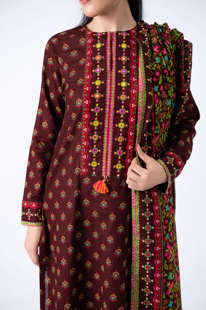 Kayseria - 3 Piece Khaddar Suit