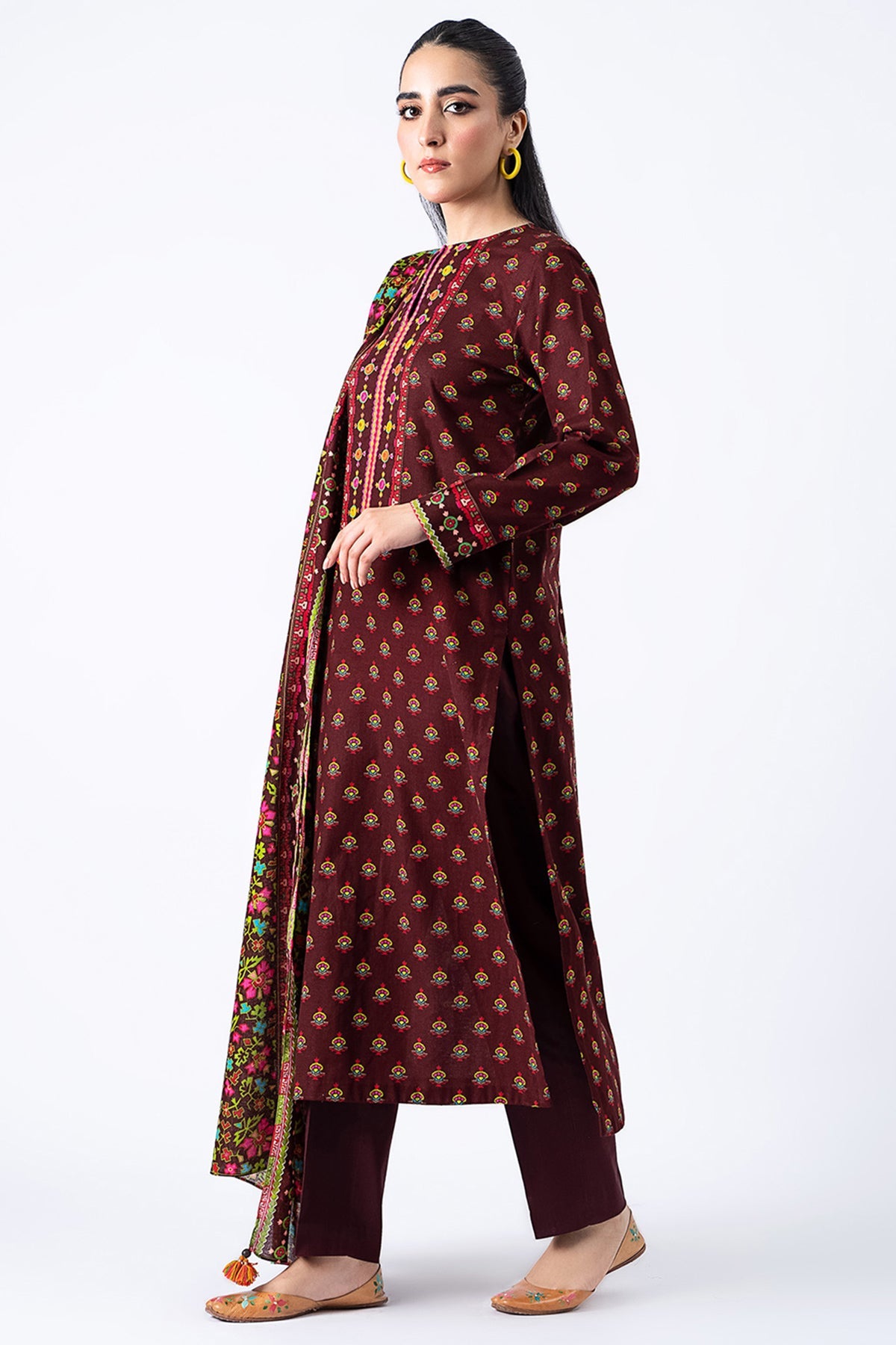 Kayseria - 3 Piece Khaddar Suit