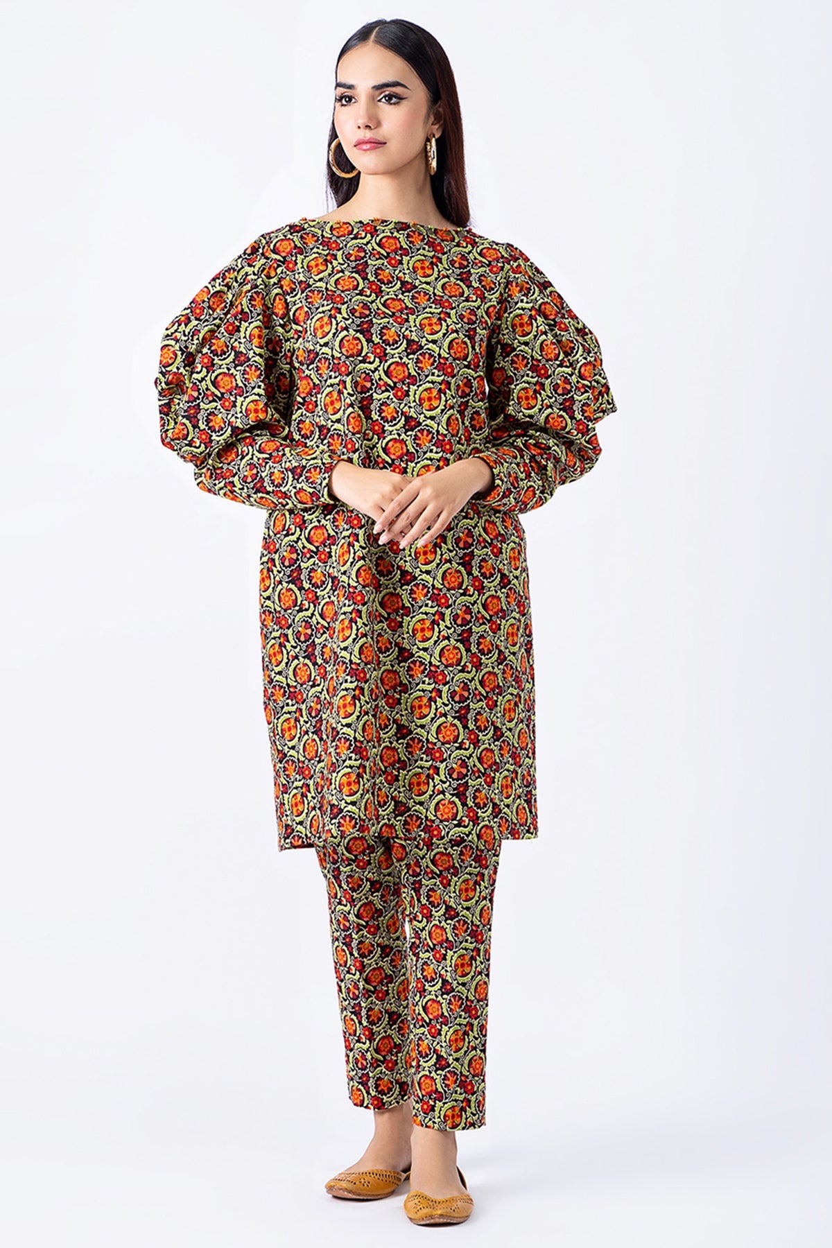 Kayseria - 2 Piece Khaddar Sirt & Trouser