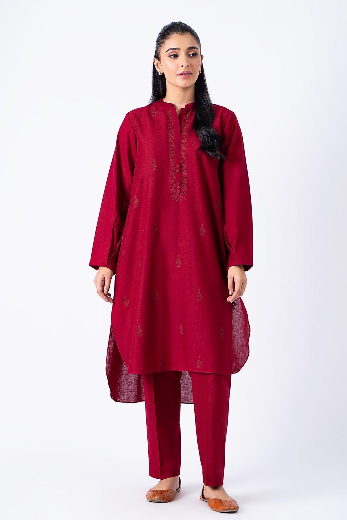 Kayseria - 2 Piece Khaddar Shirt & Trouser