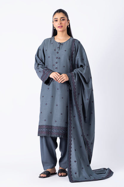 Kayseria - 3 Piece Cotton Karandi Suit