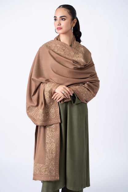 Kayseria - 1 Piece Cotton Karandi Shawl