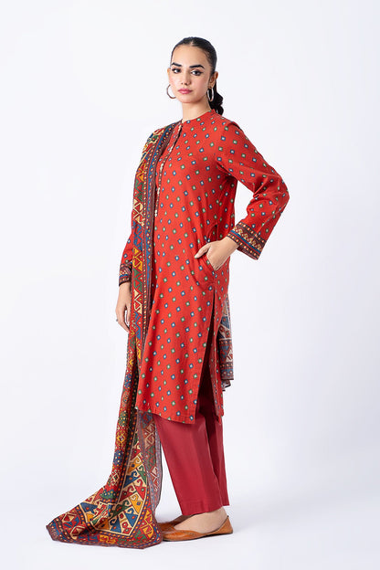 Kayseria - 3 Piece Khaddar Suit