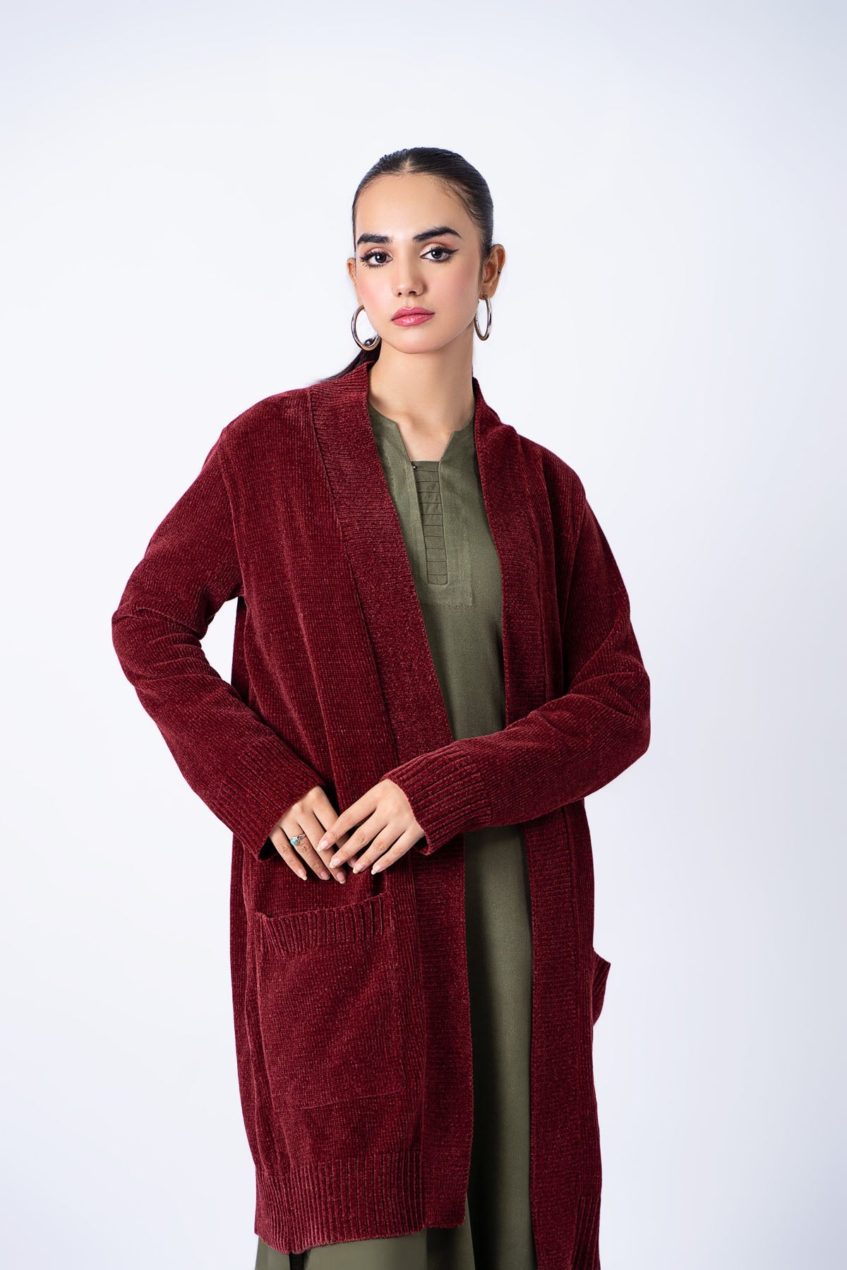 Kayseria - 1 Piece Velvet Wool Sweater